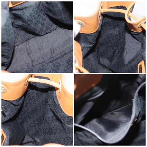 SAINT LAURENT Shoulder Bag PVC Leather Black Auth SW1561 - Picture 15 of 16